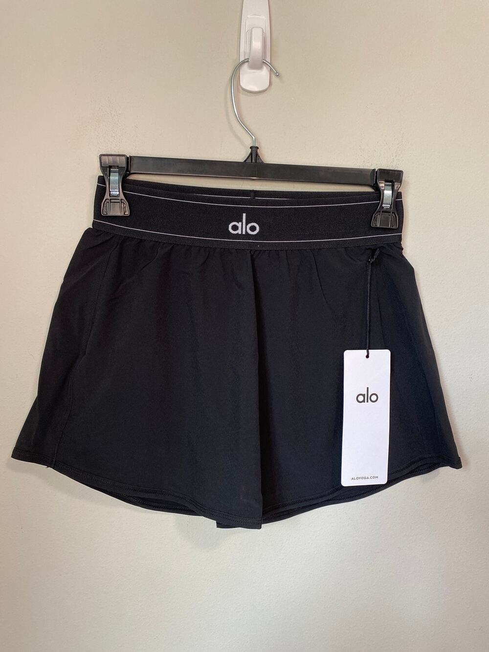 New Alo Yoga Match Point Tennis Skirt Black Size XS